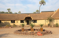 Palmwag Lodge entrance