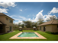 The courtyard at the centre of the property