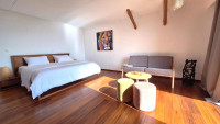 Each lodge is a site with an area of 60 to 65 square meters