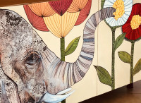 Chundukwa River Lodge - Mural