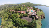 Aerial view of Kigoma Hilltop Hotel 