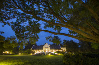 Exterior view of the Main House - night