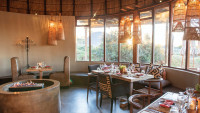 Kwena Main Lodge Indoor Restaurant