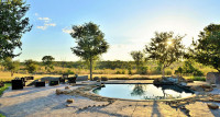 Our swimming pool with a beautiful bush view
