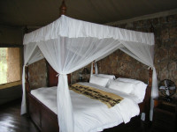 Tented chalet