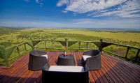 Luxury Safari Room private balcony with a view