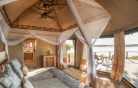Inside a Luxury tent