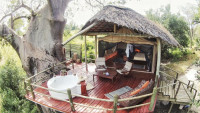 Luxury Safari Tent for honeymooners at Mbali Mbali Tarangire River Camp 