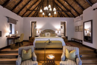 The 10 suites are decorated in the same luxurious style as the main lodge