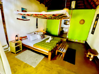 Cozy rooms with safari feeling