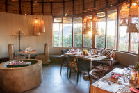 Kwena Main Lodge Indoor Restaurant