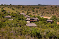 Tree Tops has 5 luxury tents and can accommodate a maximum of 10 guests.