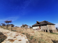 Exterior of the lodge