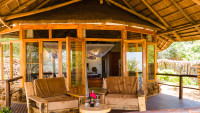 Cottage Exterior Wooden Deck 