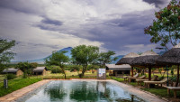 Poolside - Ol Doinyo Lengai View 