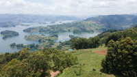 View of Lake Bunyonyi