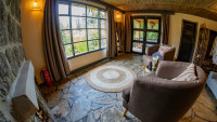 Inside the luxury cottage