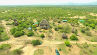 Engiri Game Lodge from above