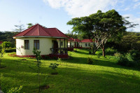 Exterior of the lodge