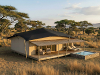 Villa tent at Elephants Lair