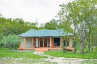 Tented room