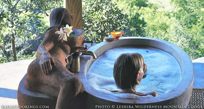 Leshiba Wilderness Mountain Lodge melts into nature