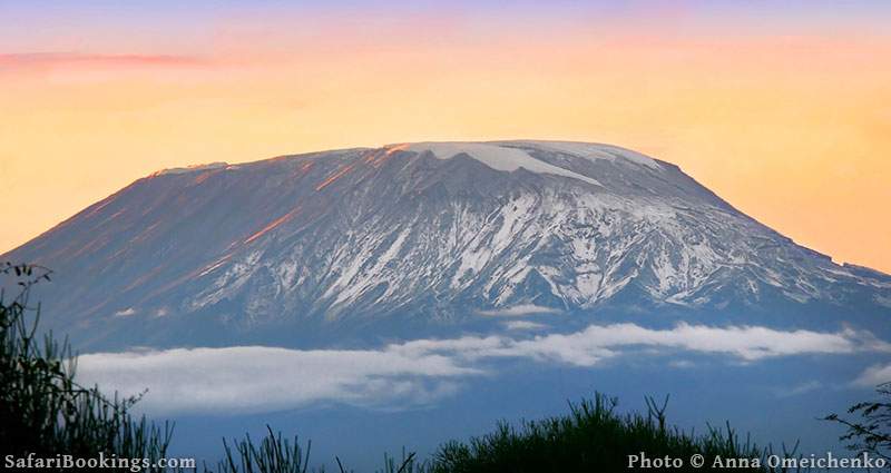 Sunrise on Mount Kilimanjaro, Tanzania