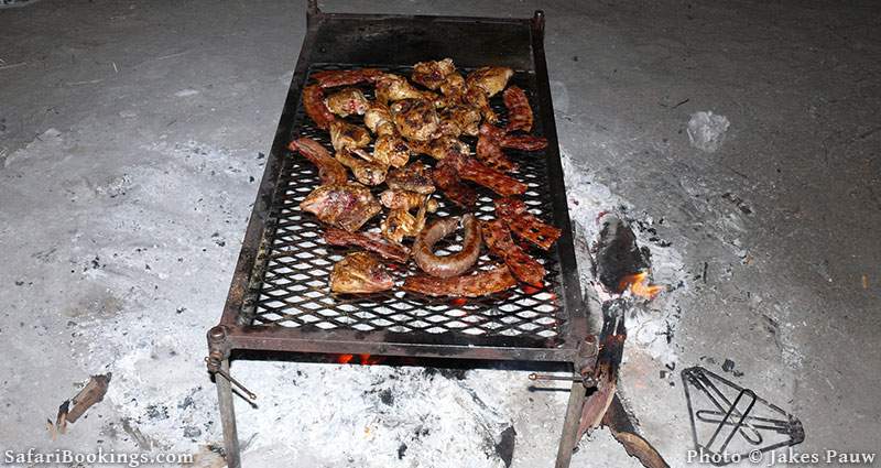 Bush Braai in Kruger National Park, South Africa