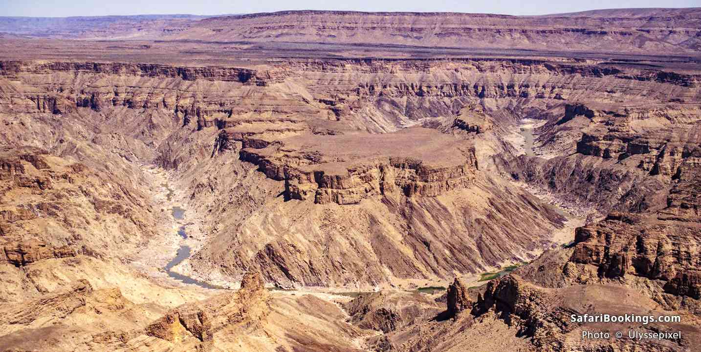 View over Fish River Canyon, Namibia