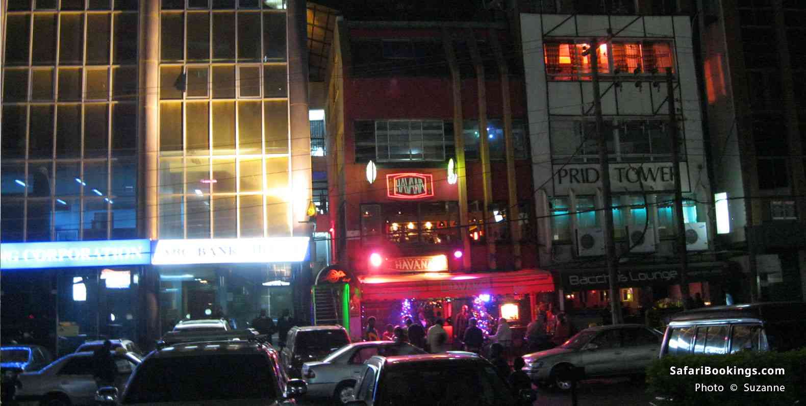 Havana Bar in Westlands, Nairobi, Kenya