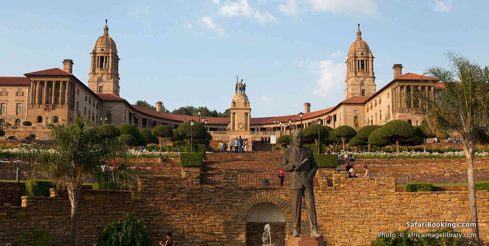The Union Buildings form the official seat of the South African Government