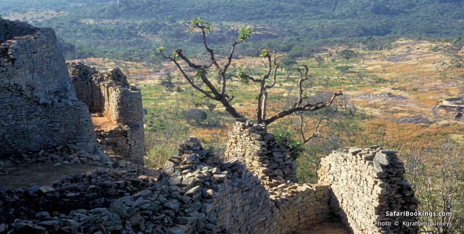 View from the ruins of Great Zimbabwe