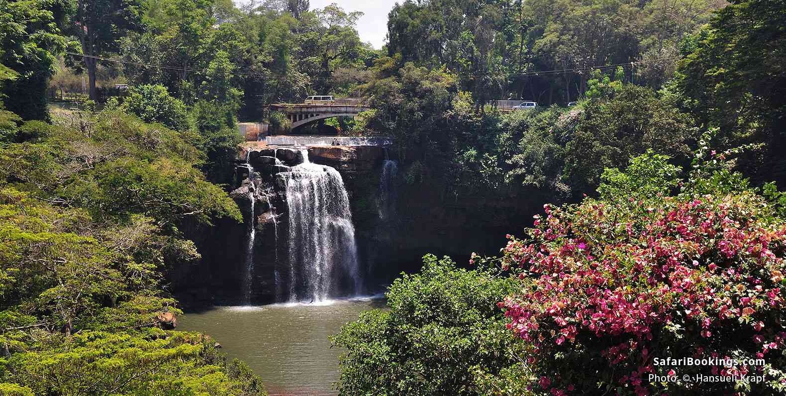 Waterfall in Kenya