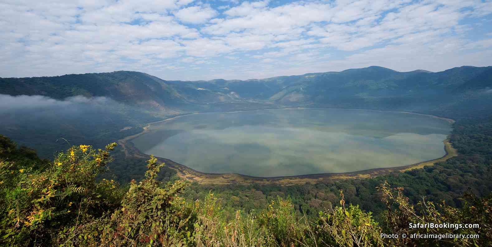 Empekaai crater in the Ngorongoro Conservation Area