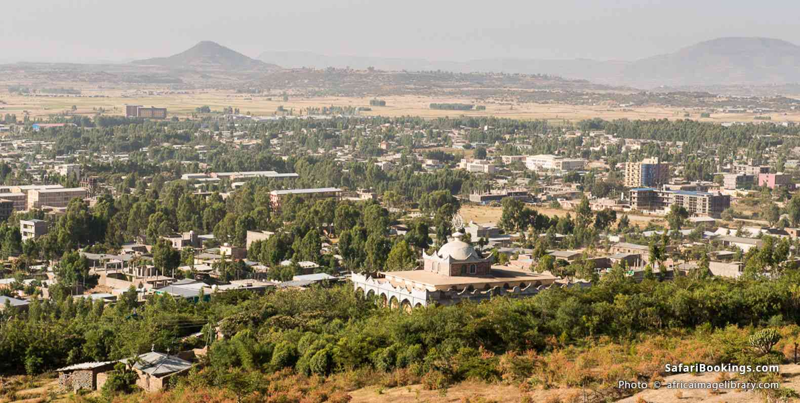 View over Axum