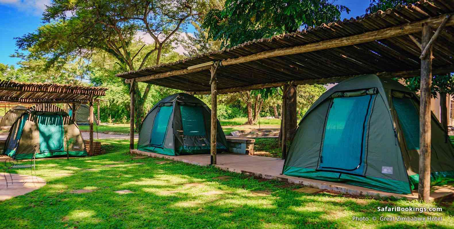 Great Zimbabwe Hotel, Standing Tents