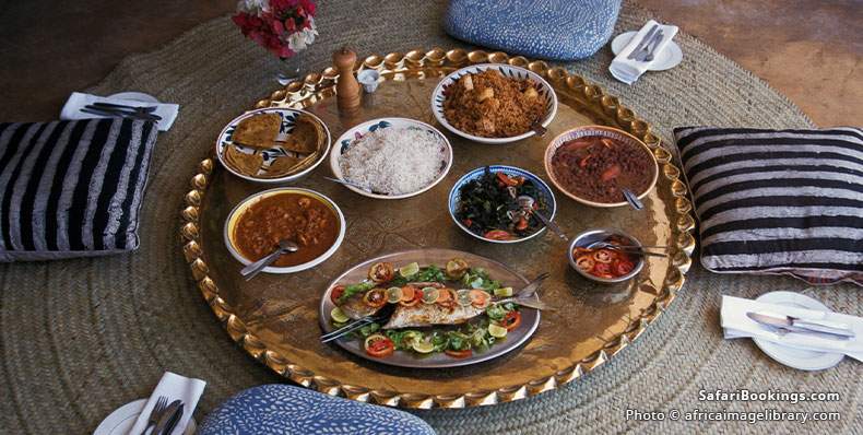 Traditional Swahili food, Lamu Island