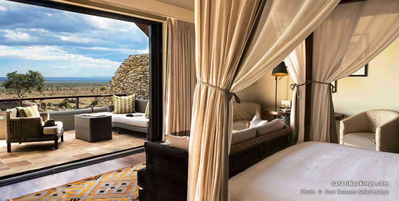 The family-friendly Four Seasons combines a superb Serengeti setting with world-class amenities