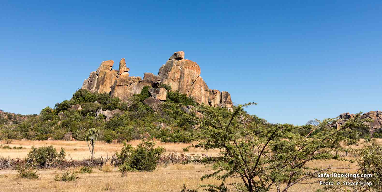 Stone formations in Matobo National Park