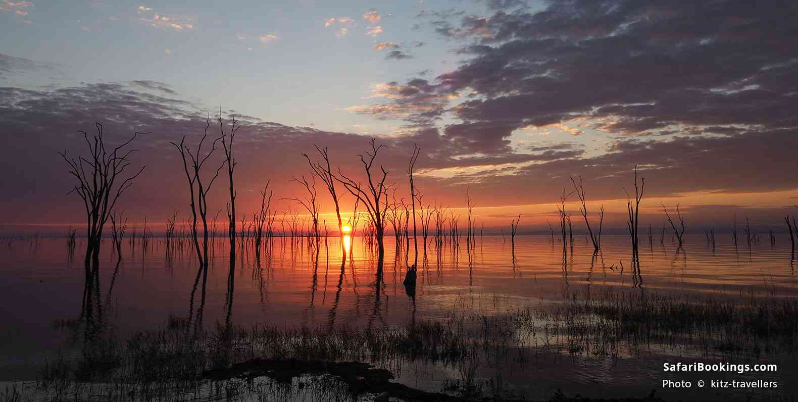 Sunset over Lake Kariba