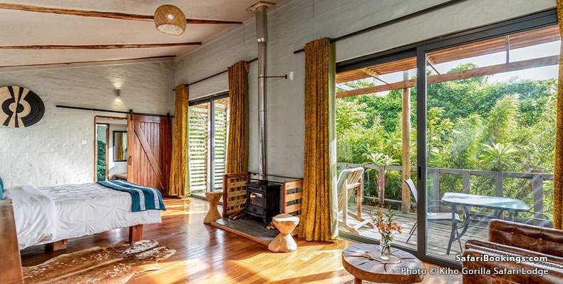 Suite at Kiho Gorilla Safari Lodge