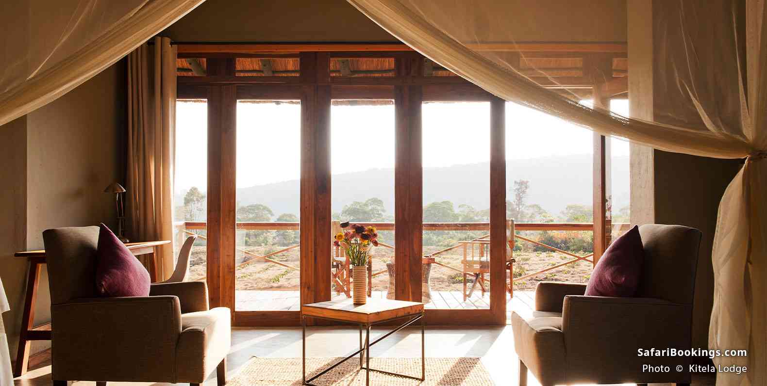 View from the Kitela Lodge suite