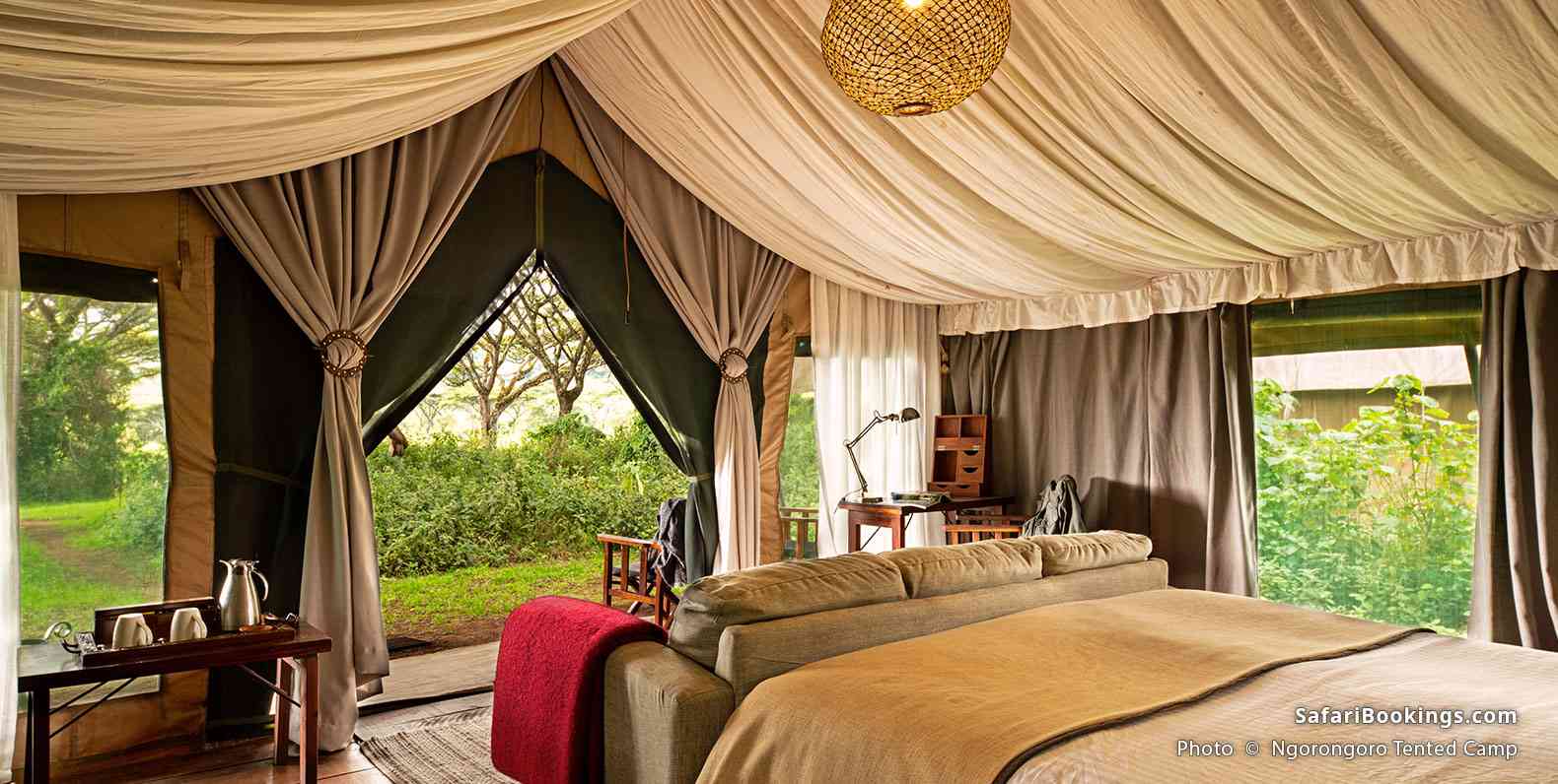Ngorongoro Tented Camp tent