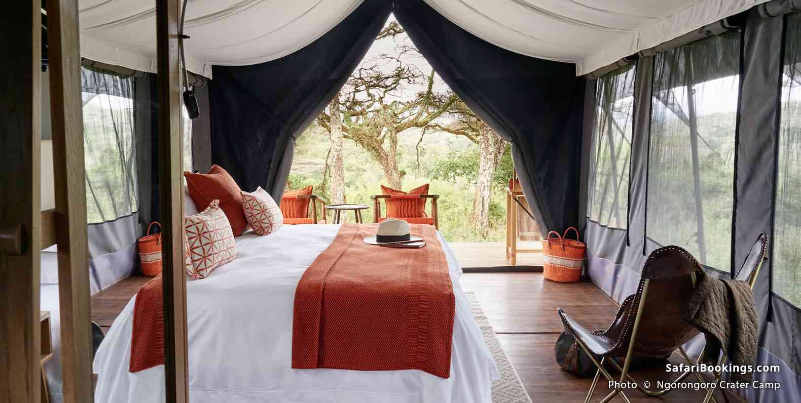 Ngorongoro Crater Camp tent