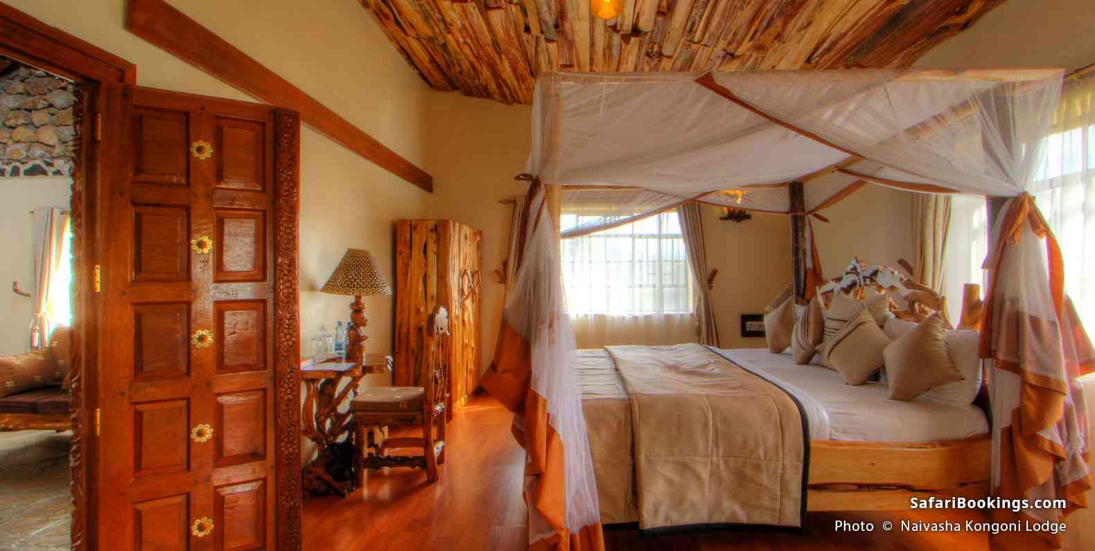 Naivasha Kongoni Lodge suite interior
