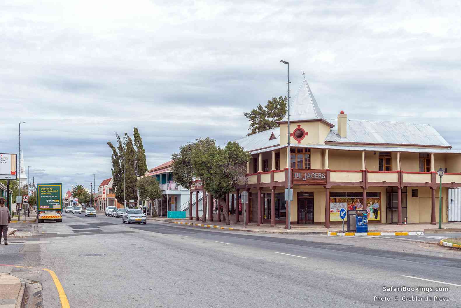 A street scene in Beaufort West