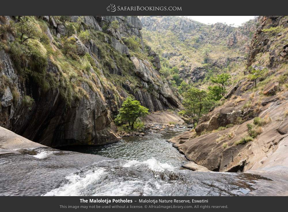 The Malolotja Potholes in Malolotja Nature Reserve, Eswatini