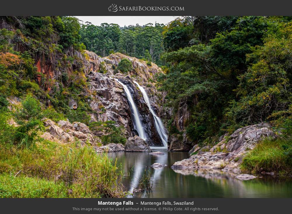 Mantenga Falls in Mantenga Falls, Eswatini