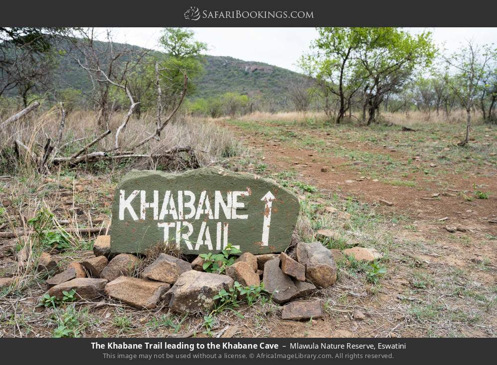 The Khabane Trail leading to the Khabane Cave in Mlawula Nature Reserve, Eswatini