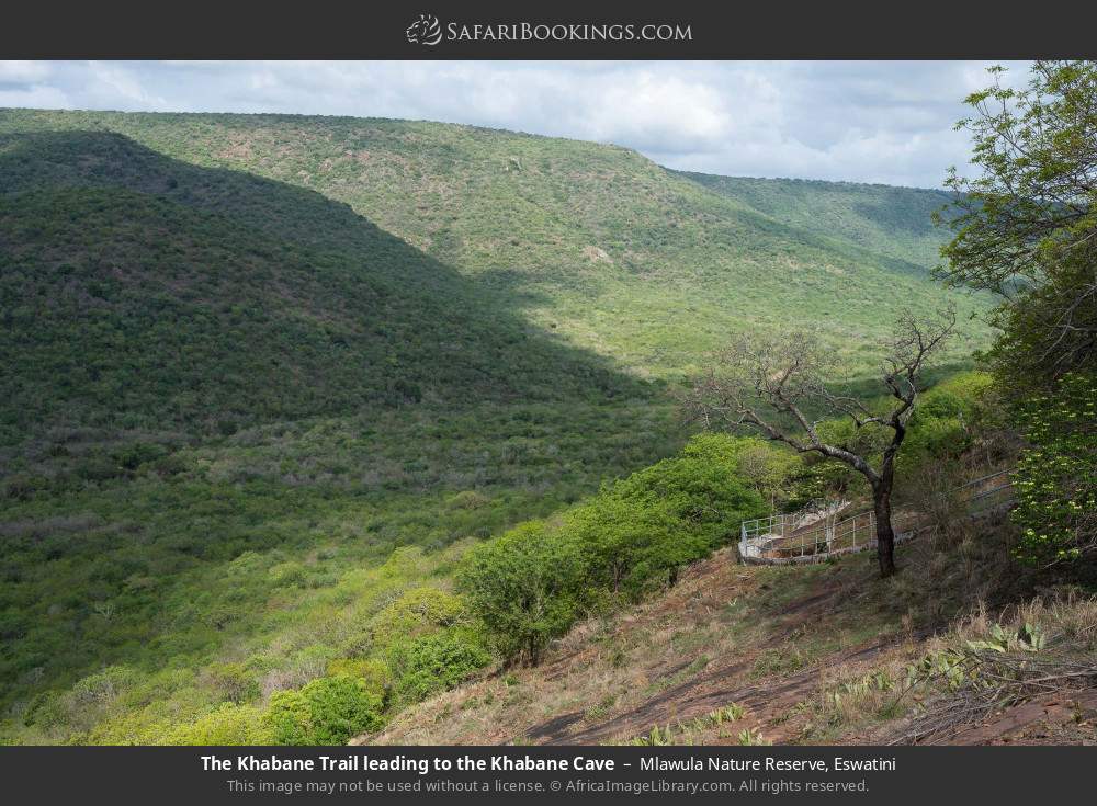The Khabane Trail leading to the Khabane Cave in Mlawula Nature Reserve, Eswatini